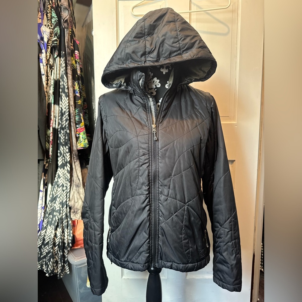 REI Women's Black convertible Jacket/Vest